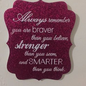 Sparkly pink picture
